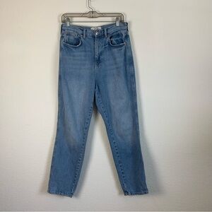 Free People High Rise Blue Jeans